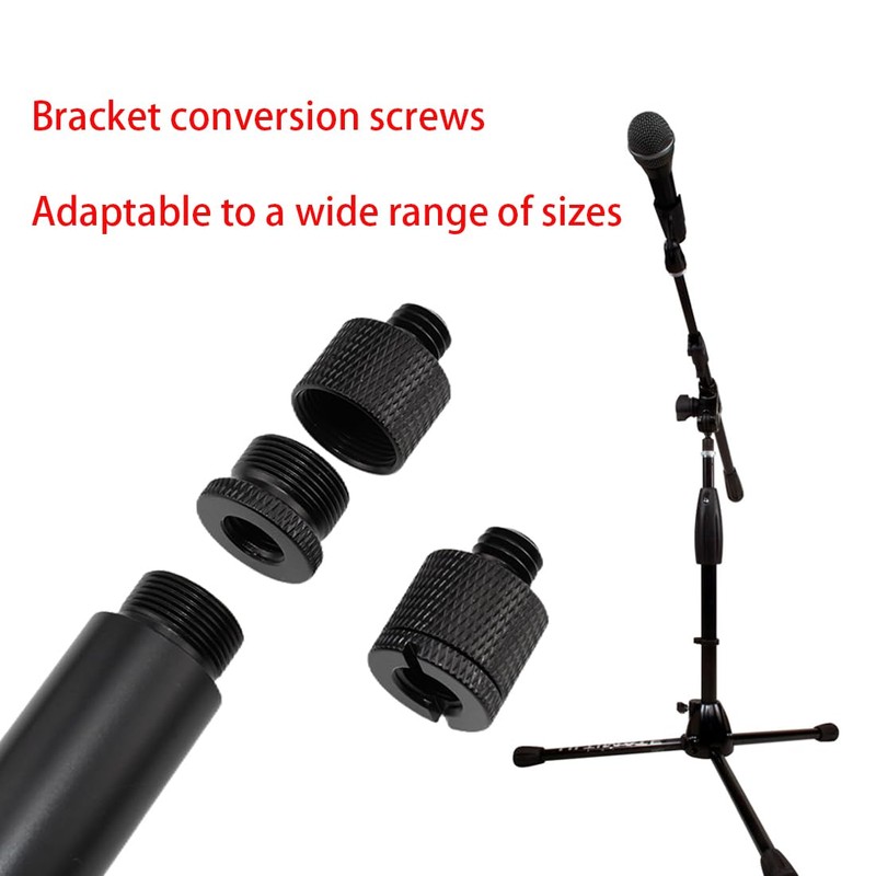 VIVIIHOO Microphone Adapter Thread Adapter 1/4 to 5/8 Inch Adapter