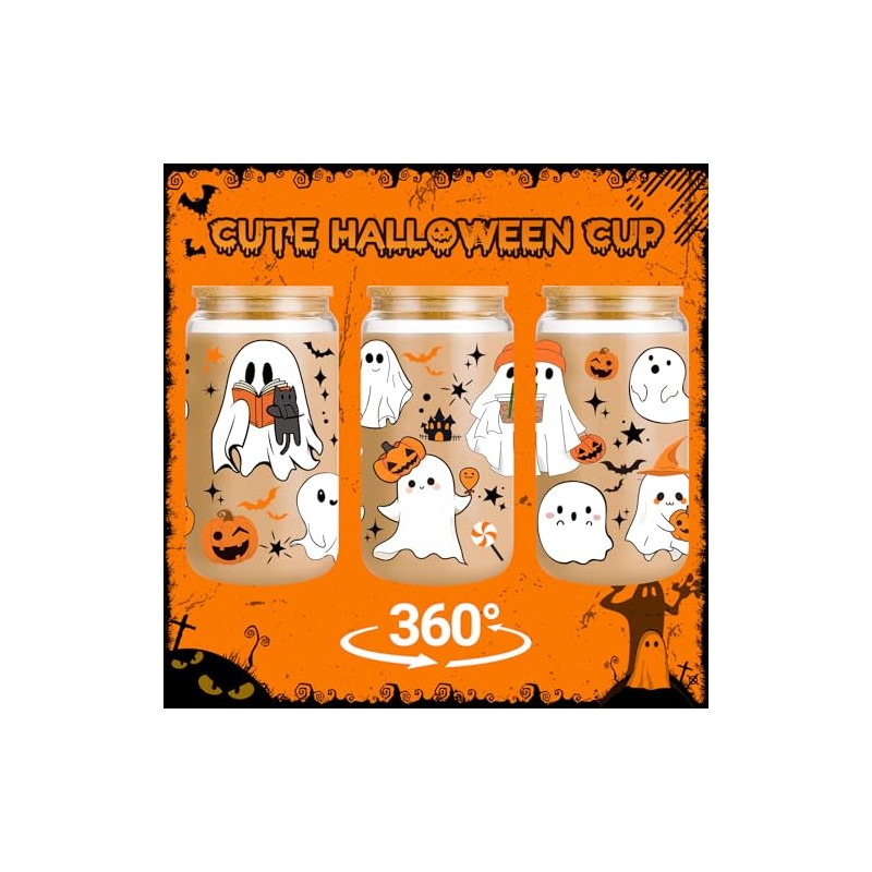 Ghost Cups, taza de Halloween de 16 onzas