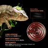 YSSOA 100W Ceramic Heat Emitter, Reptile Heat Bulbs, Ceramic Heat