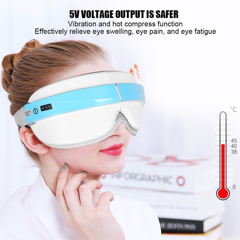 Intelligent Electric Eye Massager Hot Compress Vibration Therapy Eye Massage