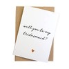 Will You Be My... Wedding Proposal Reveal Card (Bridesmaid)