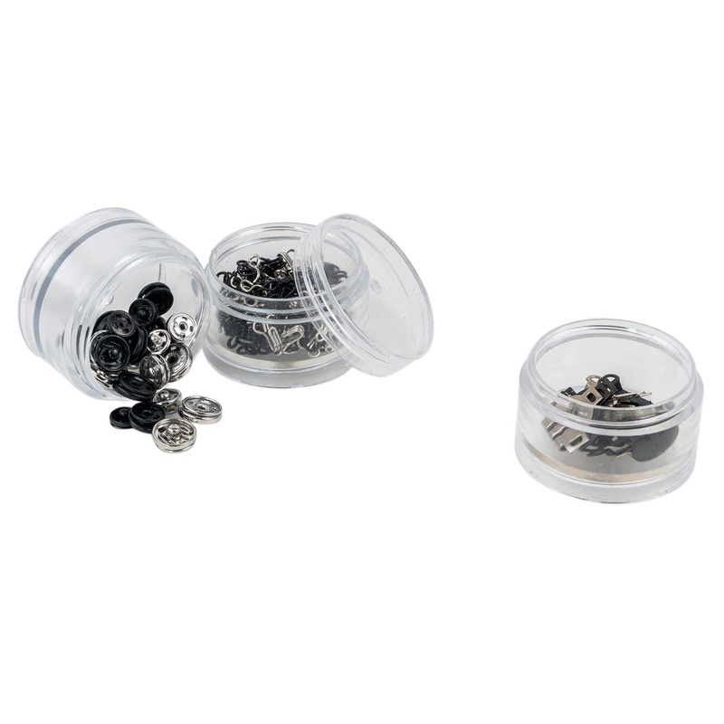 SINGER 07400 Fastener Variety-Pack in Stackable Screw Top Container -