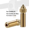 PopuSingTop Multi Size Extruder Brass Nozzles Kit 0.4mm 0.6mm 0.8mm