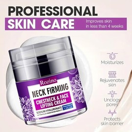 New Irven Collagen Face & Neck Tightening Cream,Neck Firming Cream for Tightening Double Chin Neck Firming and Lifting Anti Wrinkle Neck Moisturizer Cream Firm Repair Sagging Skin