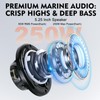 STUDIOFINIX 5.25 Inch 500W Marine Speakers with LED Lights -2