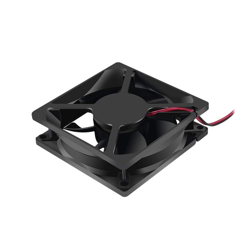2Pcs 5V 3.14in 0.98in 80mm x 80mm x 25mm DC