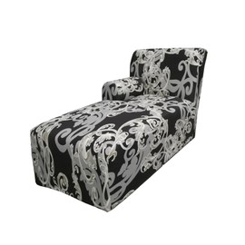 GZYLCH Left/Right Thick L Shaped Couch Cover, Chaise Lounge with Arm Sofa Slipcover, Chaise Cushion Protector Washable Furniture Protector with Elastic Strap, for Living Room,2,Left