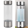 SPYMINNPOO Hydrogen Water Bottl, Hydrogen Water Bottle Generator Glass Portable