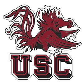 South Carolina Decal (GAMECOCK USC DECAL (4''), 4 in)