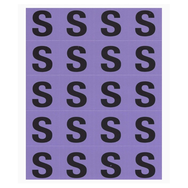 240 Color Coded Clothing Label Stickers 1"