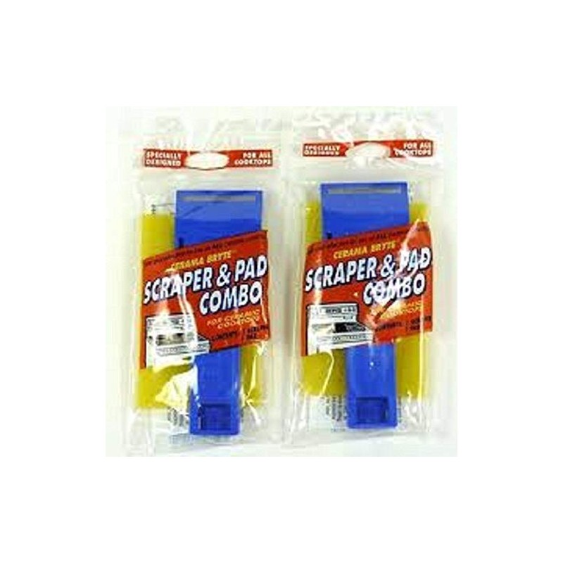 Cerama Bryte 28121 Scraper & Pad Combo