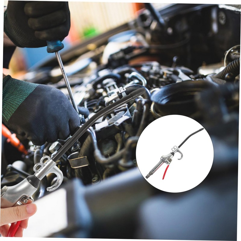 Operitacx Professional Air Blowing Tool Durable Air Compressor Dust Remover