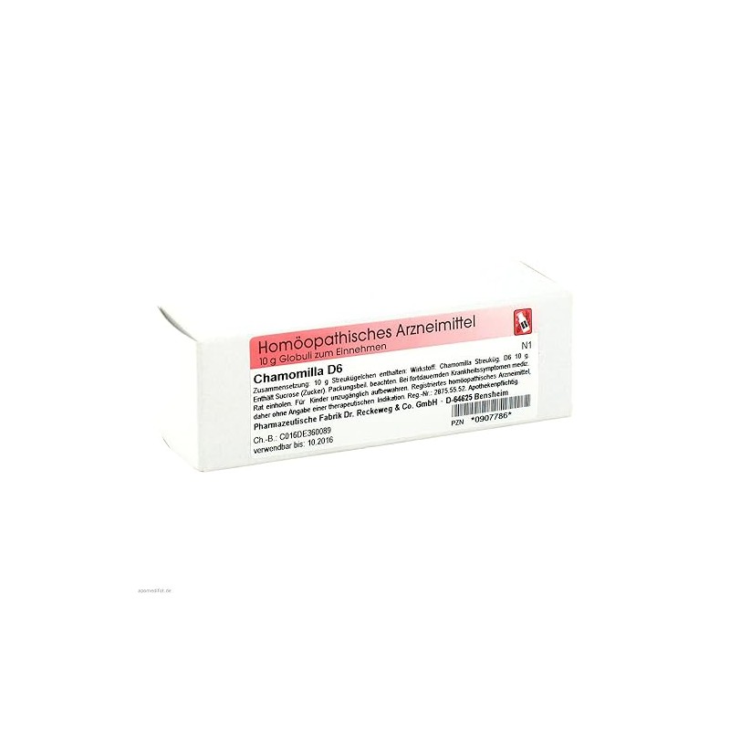 CHAMOMILLA D 6 Globules 10 g