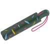 Esprit Easymatic Light Little Leaves Pocket Umbrella, Green