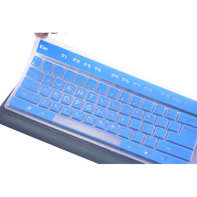 Silicone Keyboard Cover Skin Protector for Standard Size Computer/Desktop/PC with