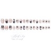 Nail Tip, Short, Medium, 24 Pieces, Nail Tip, False Claws,