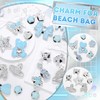 Blue Charms for Rubber Bag 23PCS Y2K Star Charms for