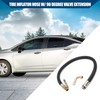 Hihaha Thread Dia Tire Inflator Hose W/ 90 Degree Valve