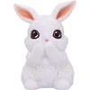 Nemesis Now Three Wise Bunnies Figurines, Resin, Cast in the