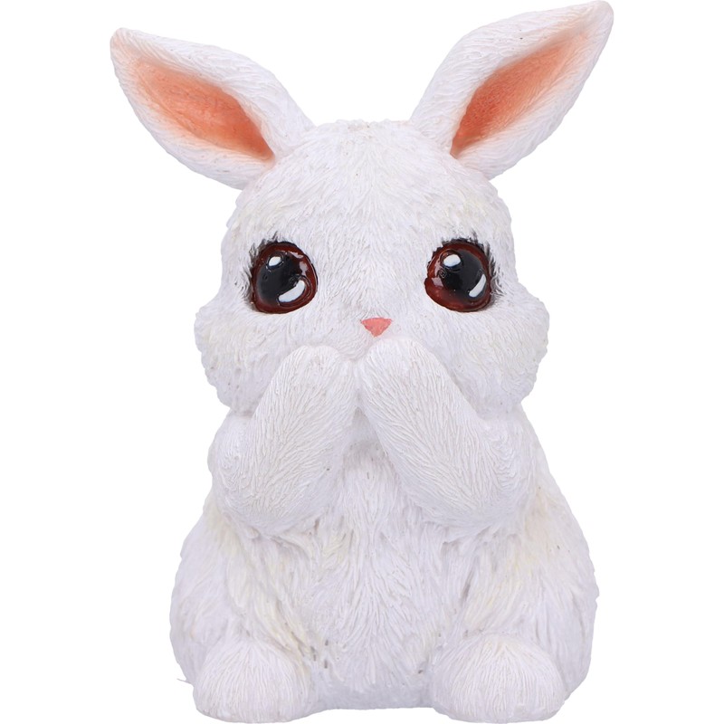Nemesis Now Three Wise Bunnies Figurines, Resin, Cast in the