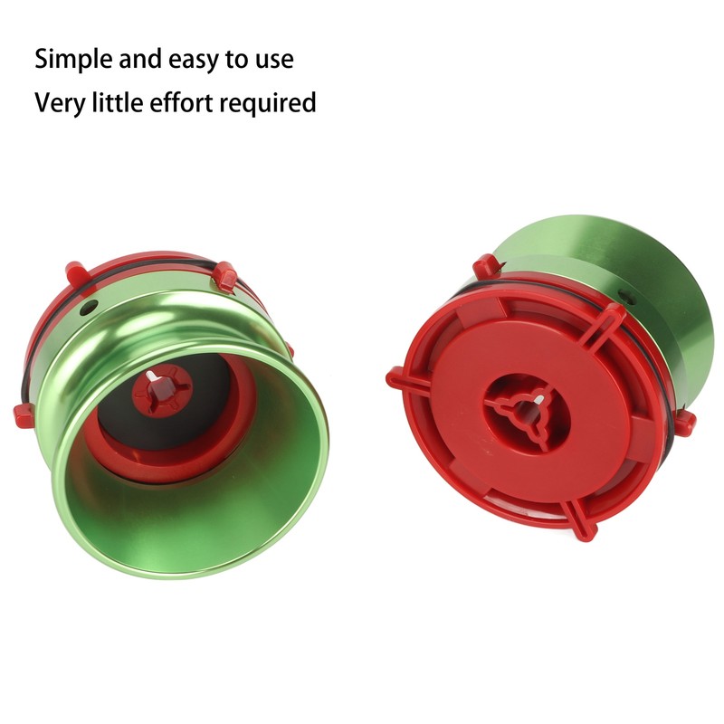 1 Pair NAB Hub Adapters Professional Polished Aluminum Reel to