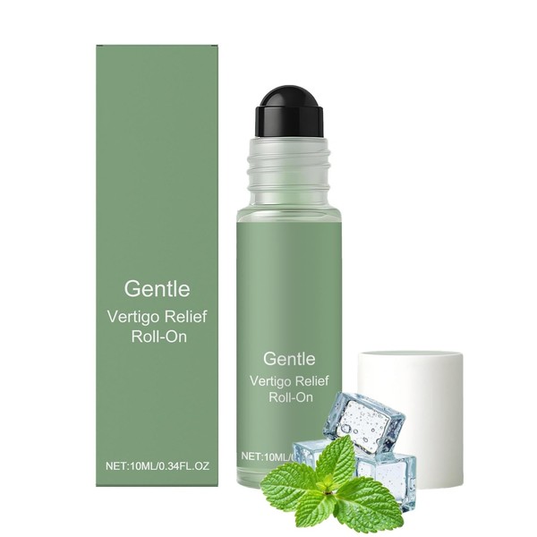 Anti-Dizzy Roll-On, Vertigo Ease Roller 10ml, Natural & Fast-Acting Essential