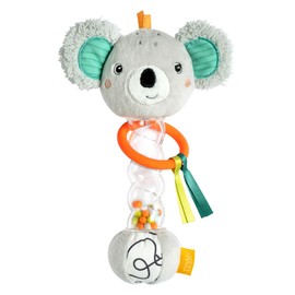 Fehn Rainmaker Koala, Motor Skills Toy & Grasping Toy with Rattle for Babies