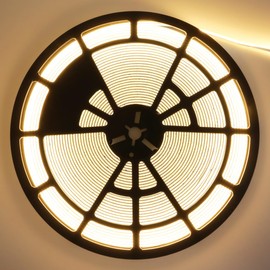 Long Life Lamp Company 150W LED Tape Strip Light 15 metre Continuous COB Illumination 24V Warm White IP20 15COBSLWW