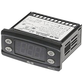 Eliwell EWPlus 974 Thermostat - Black - Modern - Touchscreen - Wall Mounted - 230 V - RS-485 - HVAC Control Unit