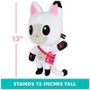 Gabby's Dollhouse, 13-inch Talking Pandy Paws Plush Toy with Lights,