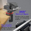 Clamp-on Bench Vise 3.15" - 3.81lb Home Portable Table Vise