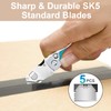Vickay Box Cutter, Utility Knife with Belt Clip, Stainless Steel