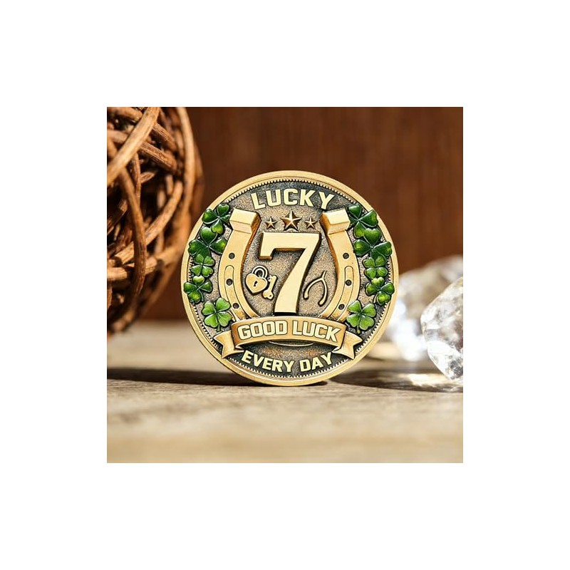 Lucky Charms Good Luck Charms Coin for Lottery Scratcher, Lucky