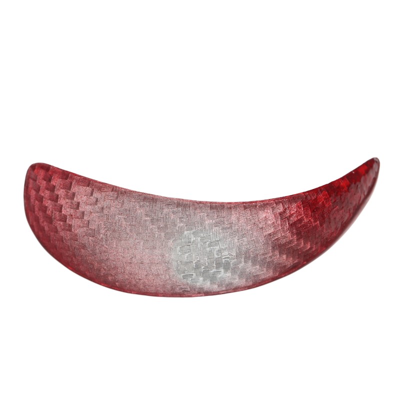 Gear Shift Knob Cover Red Red Carbon Fiber Shifter Lever