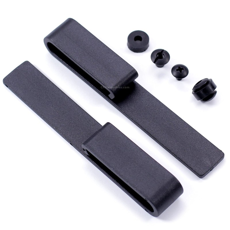 Drop Style Holster Belt Clips - (for 1.50 Inch Belts)
