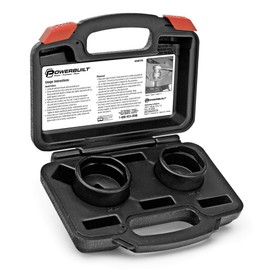 Alltrade Powerbuilt Specialty Ball Joint Sockets, Remove and Install Ball Joints Chrysler Car Vehicles, 4-Sided Socket Design, Storage Case, 648749