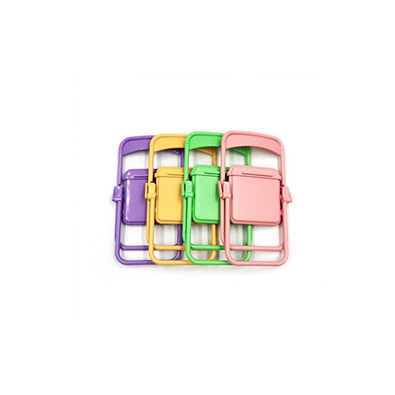 Soporte para teléfono celular, 5 piezas con forma de mini