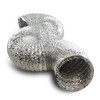 HVAC Premium 4'' Inch Aluminum Hose Flexible Air Duct Pipe