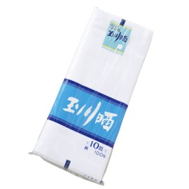 Bleached 32.8 ft (10 m), 100% Cotton, Made in Japan, White Fabric, Hand Towel, Abdominal Cycle, Tamagawa