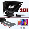 GEIMRSY i7 /14-inch teleprompter with Remote Control, Adjustable Camera mounting