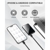 128GB(9200Hour) Voice Recorder, 3072Kbps Voice Activated Recorder,Audio Recorder with Magnetic