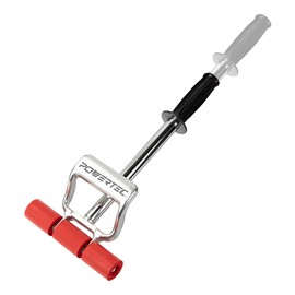 POWERTEC Extendable Floor and Wall Roller for Vinyl Flooring, Tile & Linoleum Roller with Extendable 17" to 27" Handle, 7.5" Wide for LVP, Veneer, Carpet, Wall Coverings, 1PK (71033)