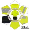 LOVPOSNTY Safety Shirts ANSI Class 3 Hi Vis Shirts with