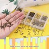 Mardatt 1600Pcs 3 Sizes Small Tiny Nails Assortment Kit, 1x6mm,