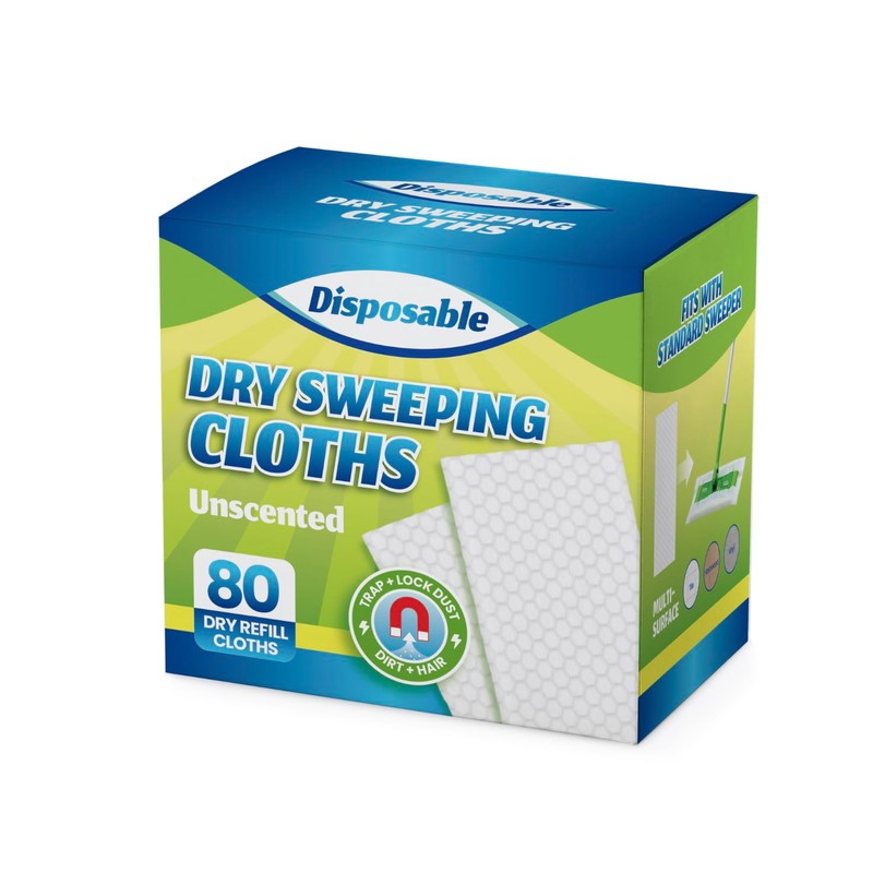 SUZZYVINE Dust Magnet Flash Dry Floor Wipes Flash Dry Mop