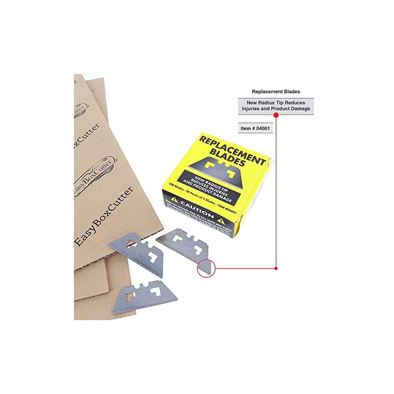 Box Cutter Replacement Blades 2 inch (100 count)