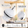 Enhon Shower Faucets Cartridge Replacement for V-6680 V-7700/01, Compatible with