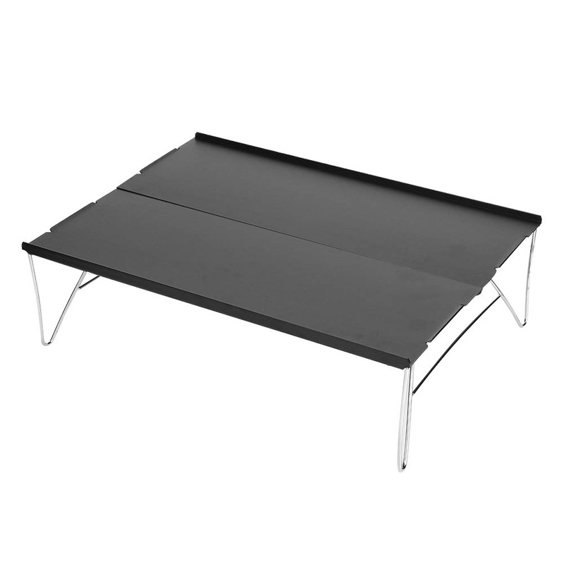 Outdoor Barbecue Table Ultra‑Light Portable Folding Aluminum Alloy Table for