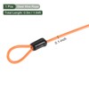 YOKIVE 2 Pcs Security Steel Cables, Coated Baggage Lock Wire