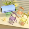 Unbranded Mini Folding Chair Cellular Holder in Yellow